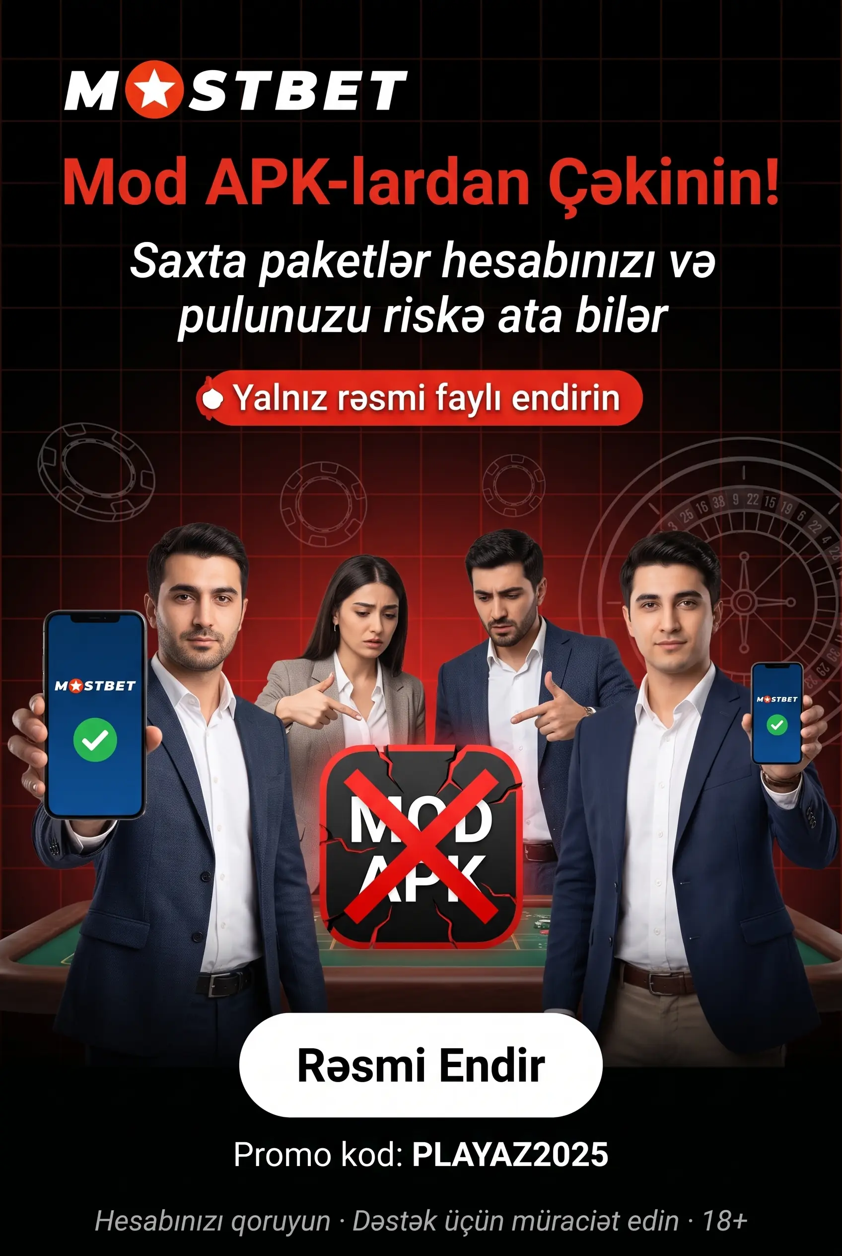 Saxta və mod APK təhlükələri