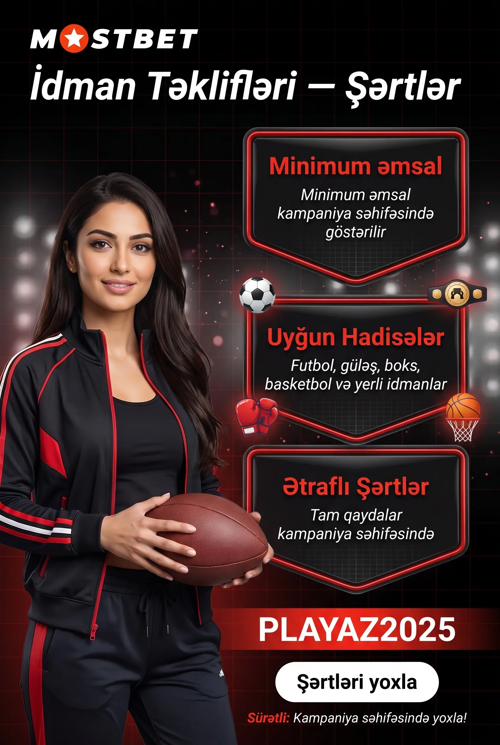 Mostbet idman təklifləri