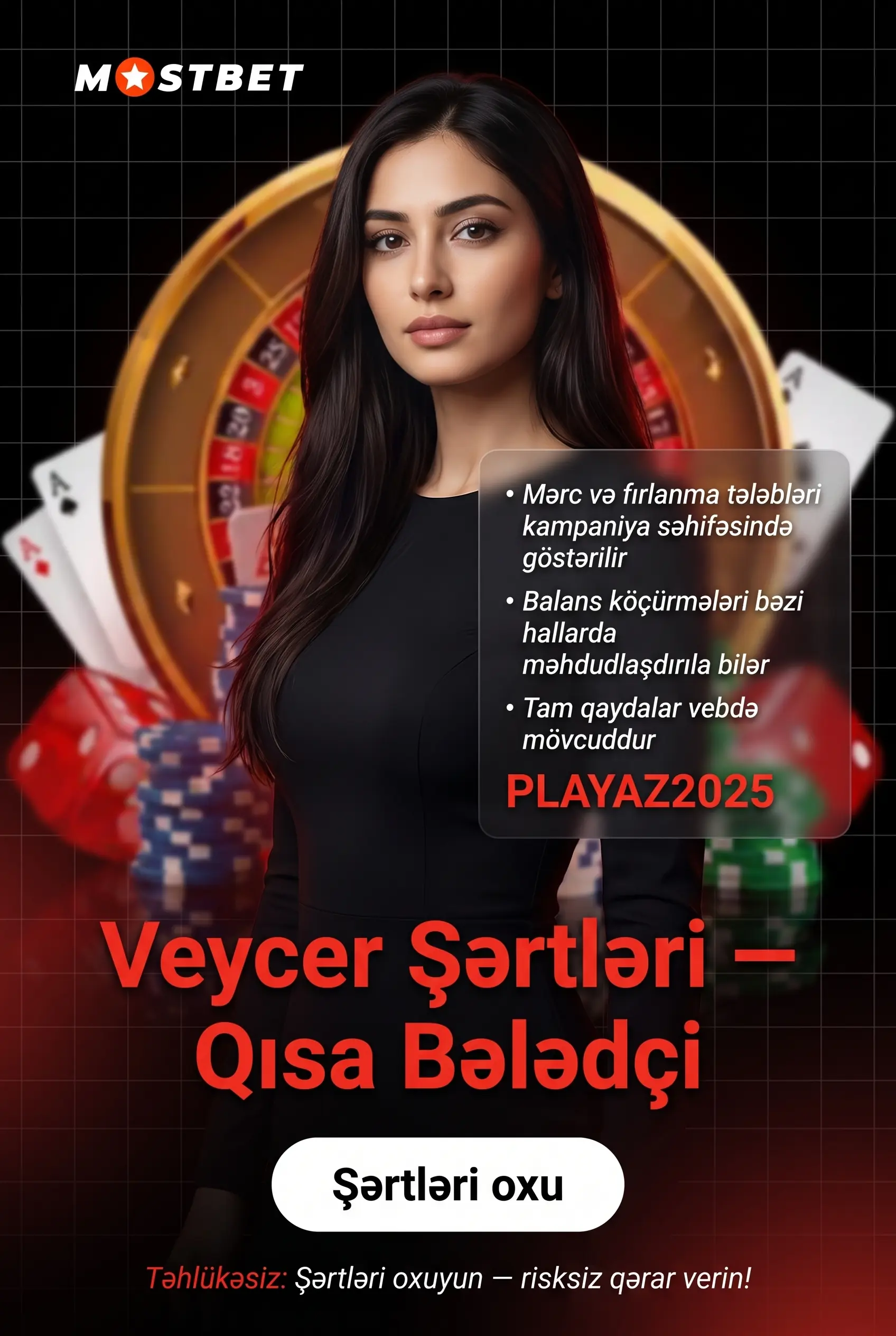 Veycer parametrləri və bonus şərtləri