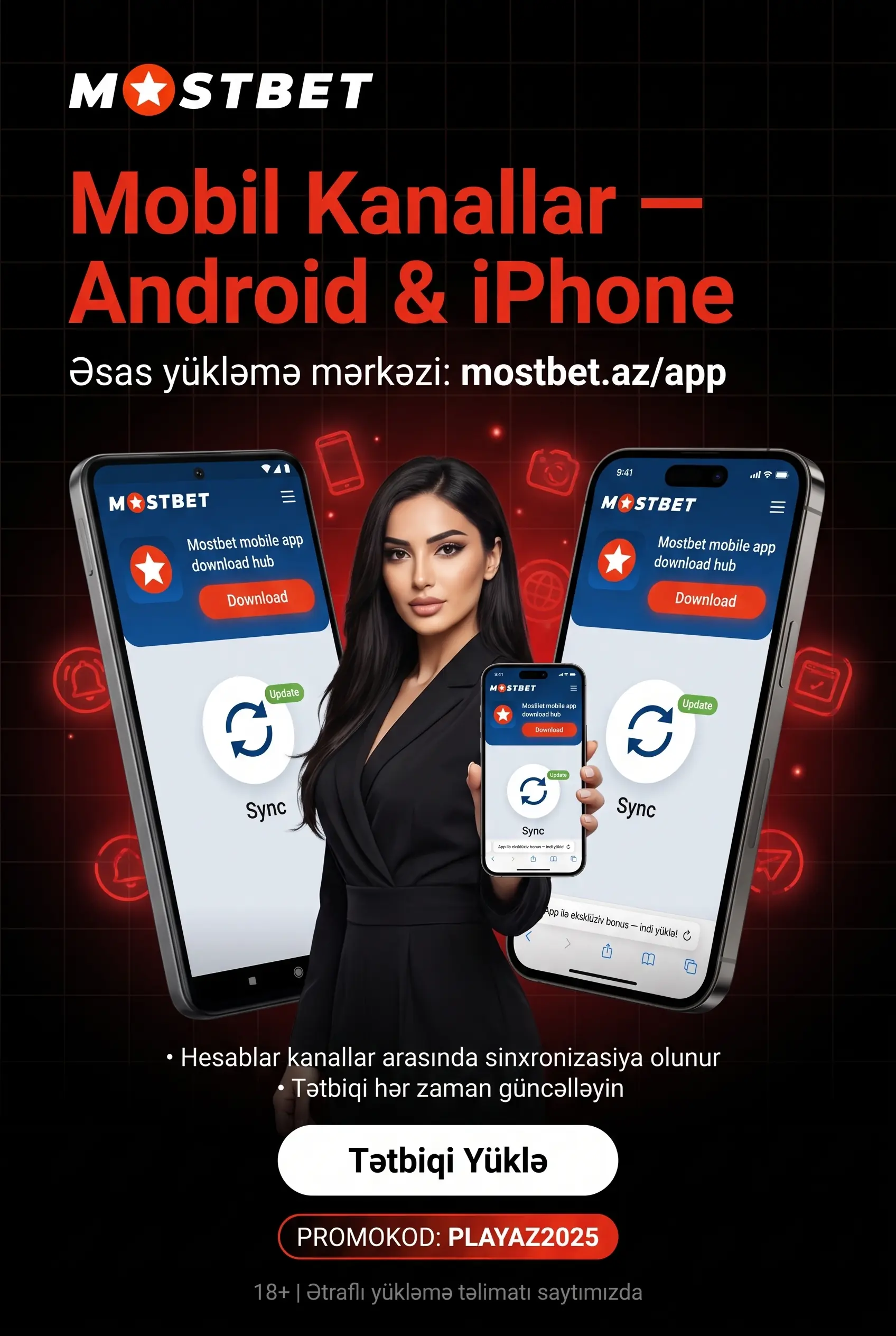 Mostbet mobil kanalları