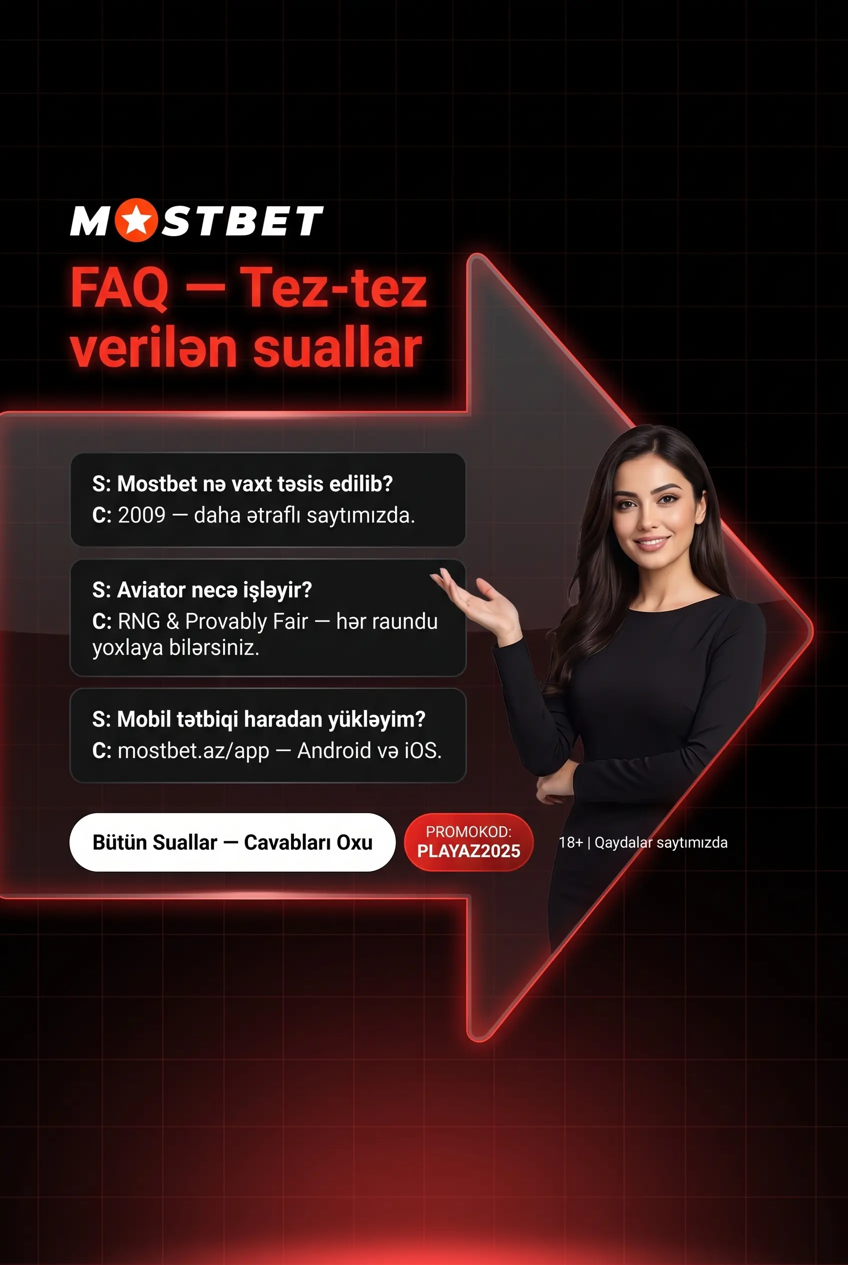 Mostbet AZ platforması FAQ bölməsi